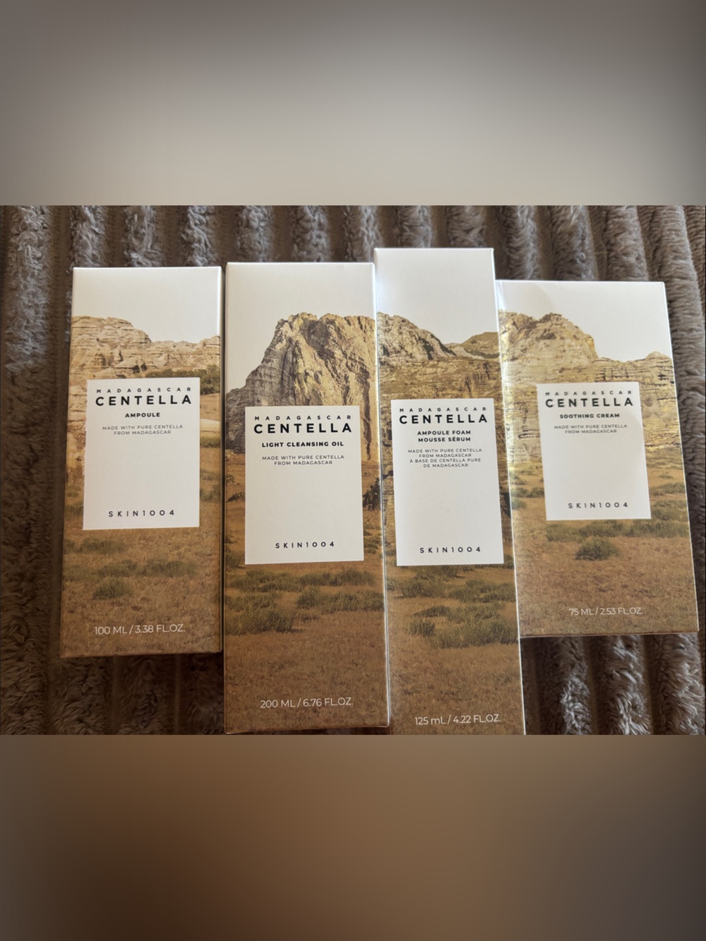 Madagascar Centella skin care bundle